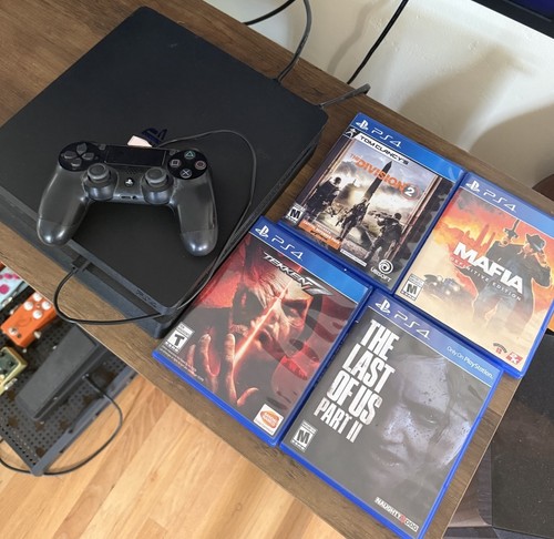 Sony playstation black - playstation, 4
