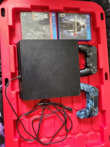 Sony playstation slim with - 4,