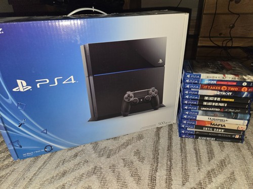 Ps4 with two - (500gb),