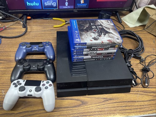 Sony playstation ps4 black - playstation, 4