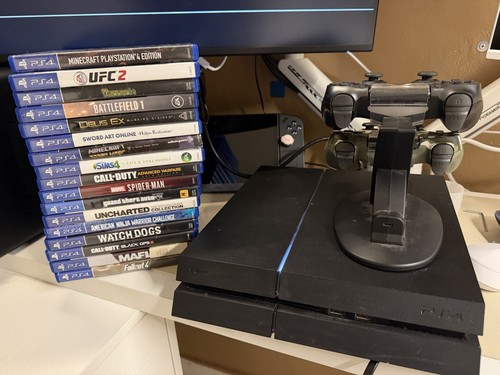 Playstation 500gb 17 games - 4,