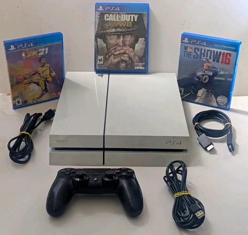 Sony playstation ps4 white - 4,